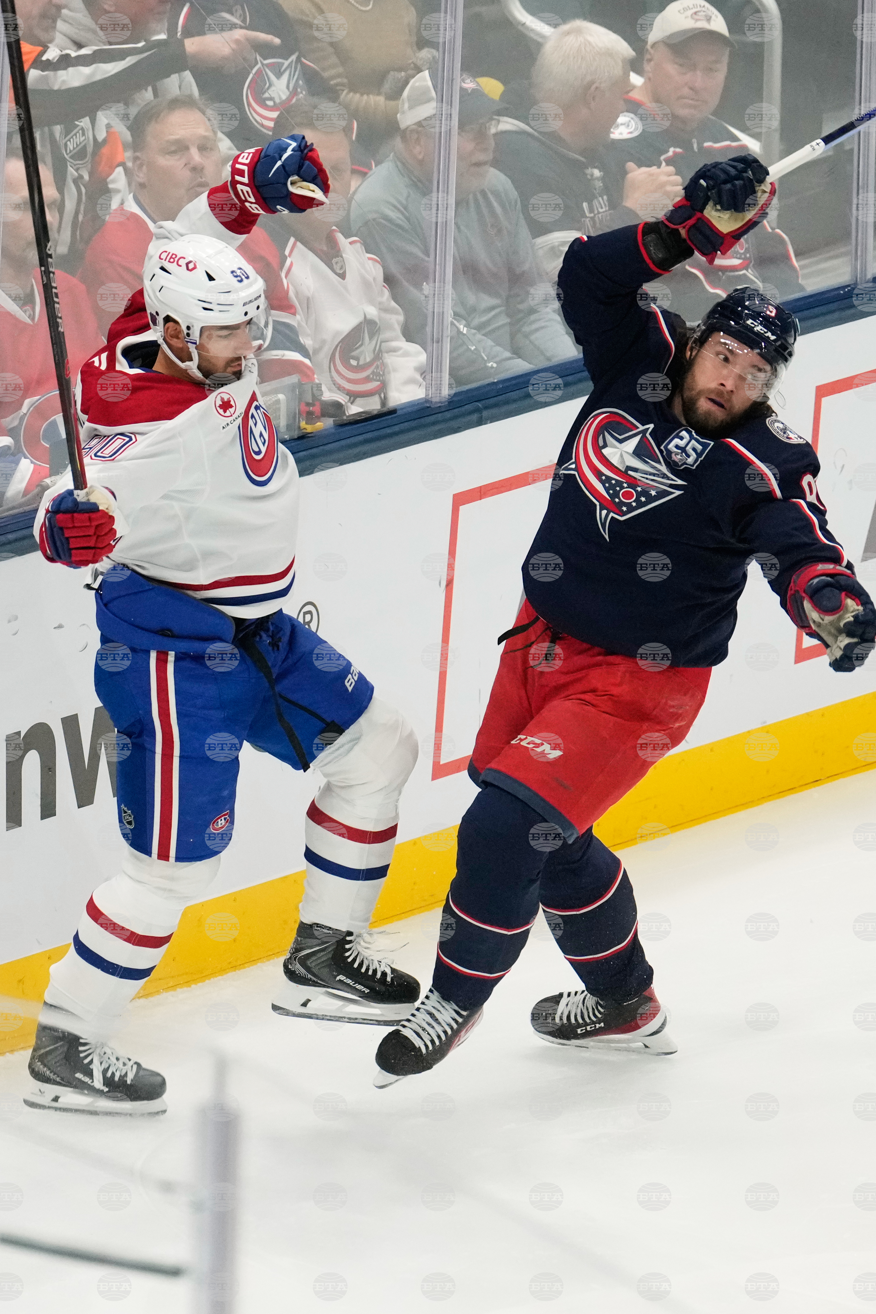 Canadiens Blue Jackets Hockey