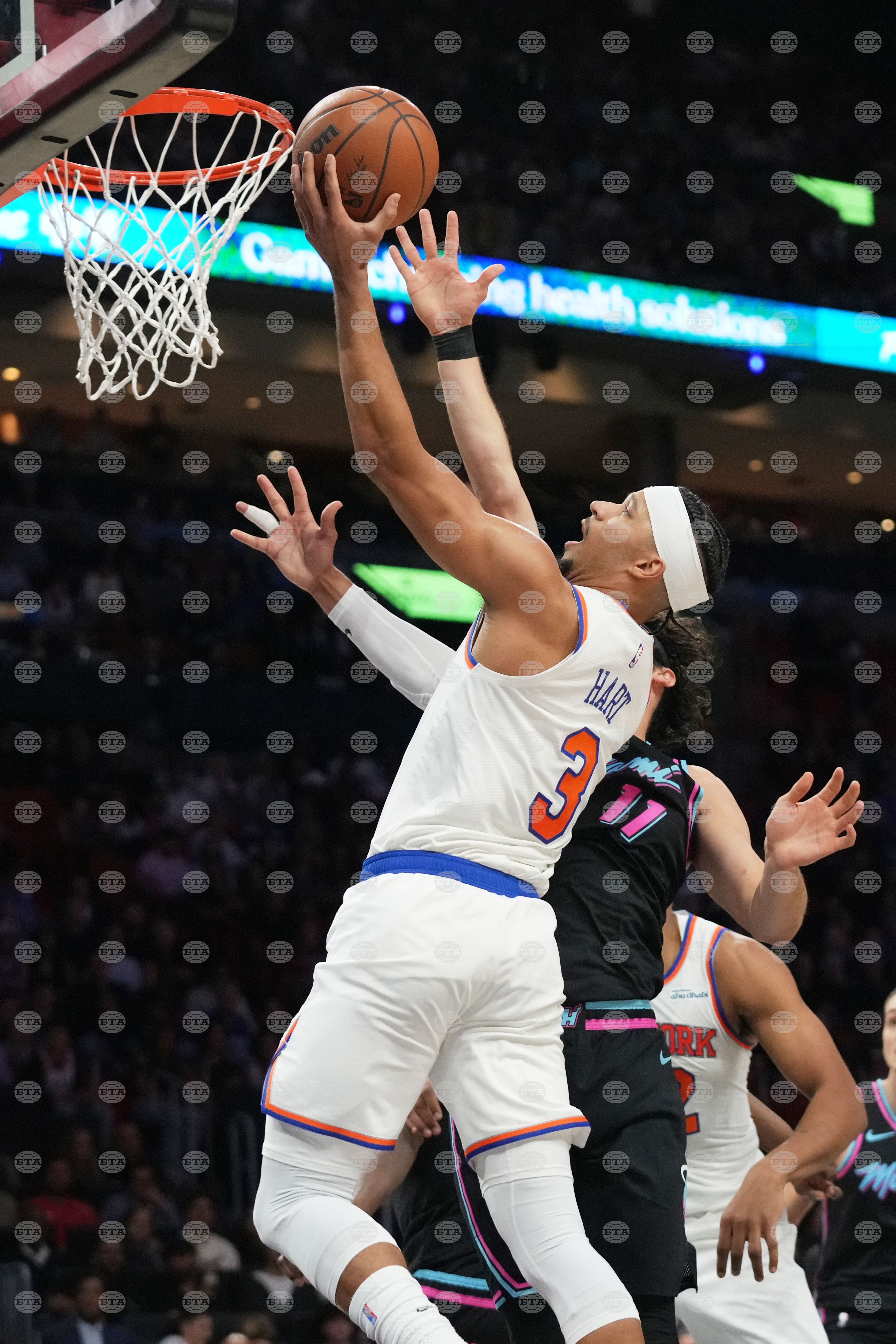 Knicks Heat Basketball