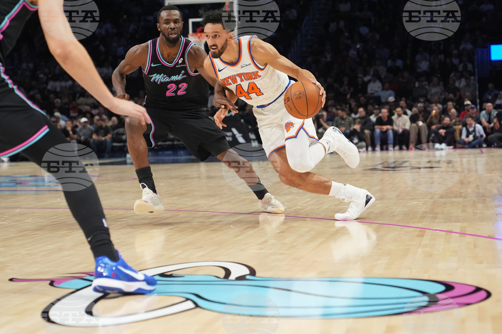 Knicks Heat Basketball