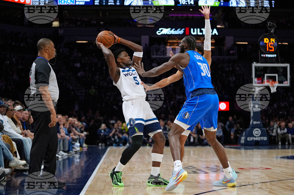 Mavericks Timberwolves Basketball