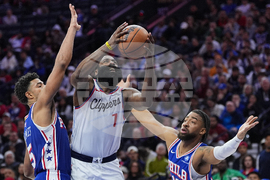 Clippers 76ers Basketball
