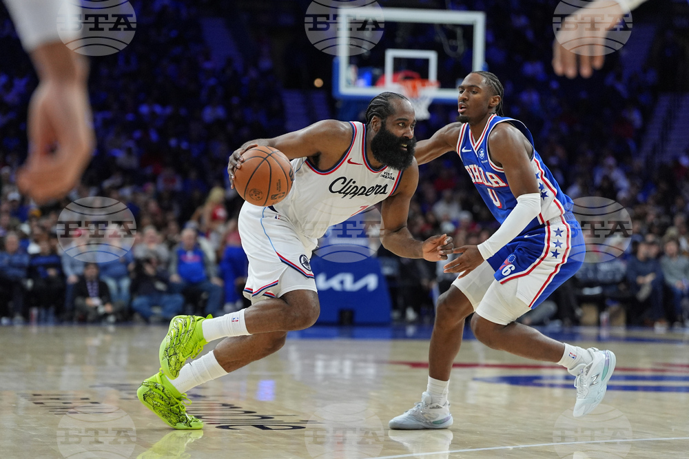 Clippers 76ers Basketball