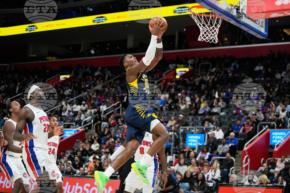 Pacers Pistons Basketball