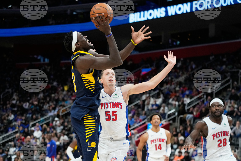 Pacers Pistons Basketball