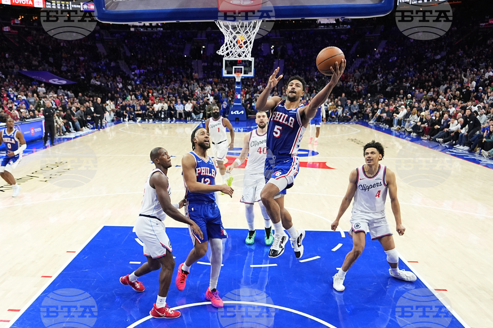 Clippers 76ers Basketball