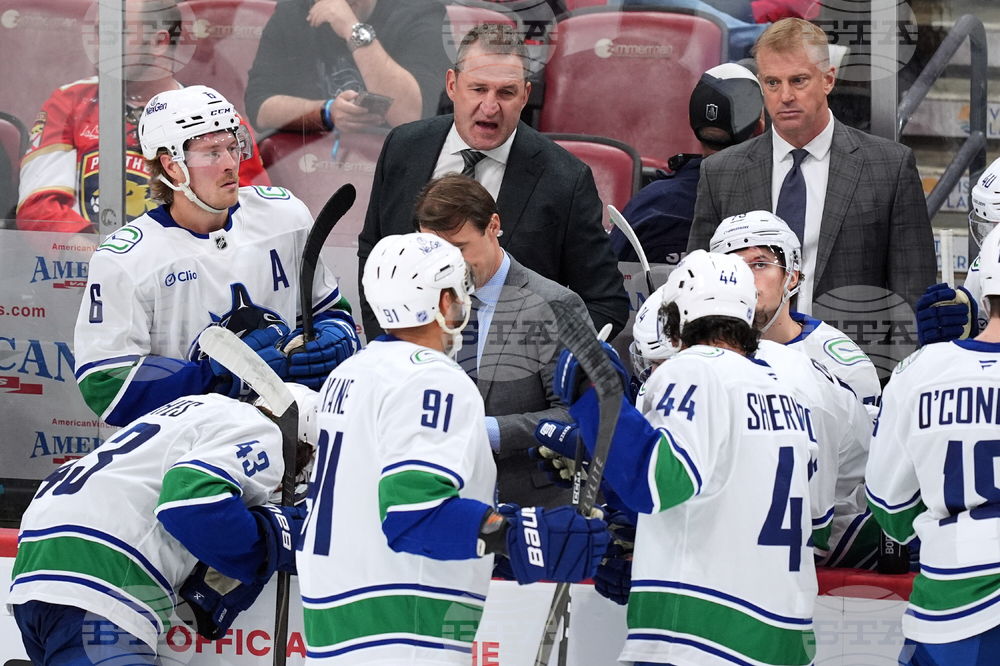 Canucks Panthers Hockey