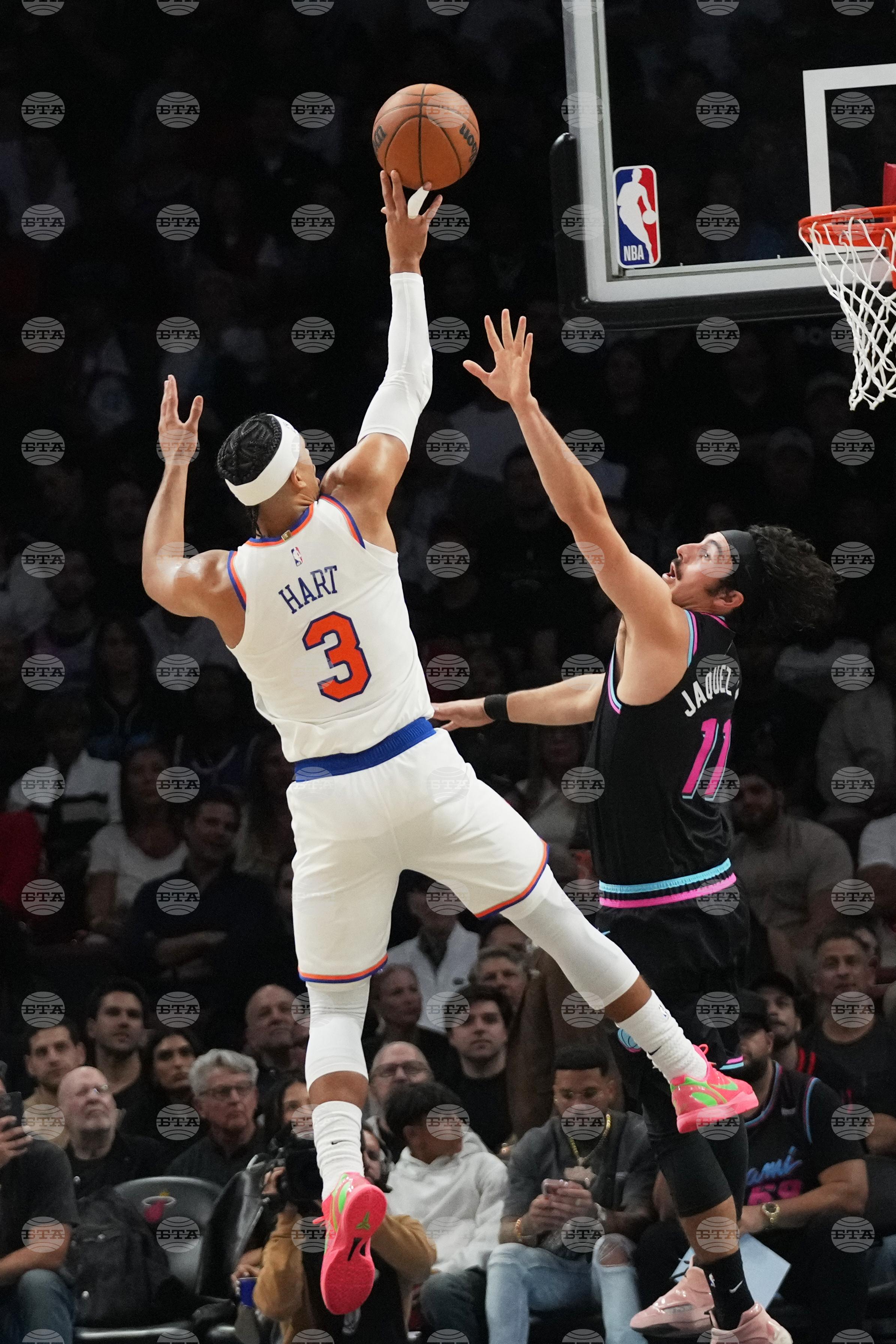 Knicks Heat Basketball