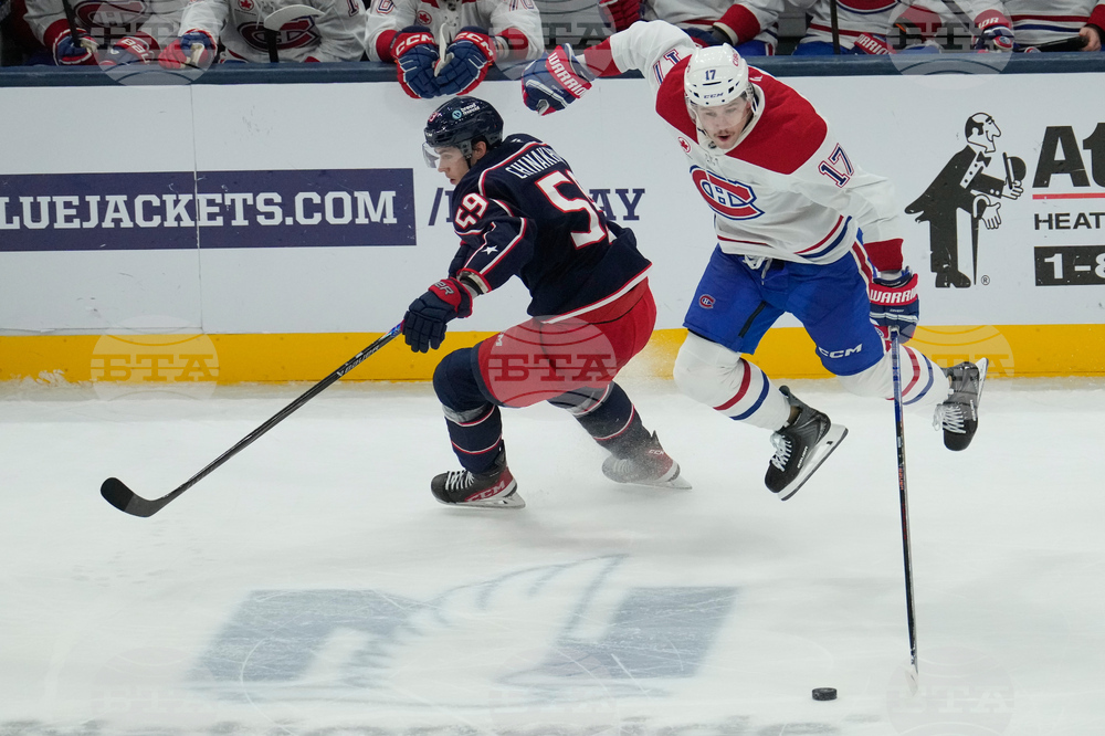 Canadiens Blue Jackets Hockey