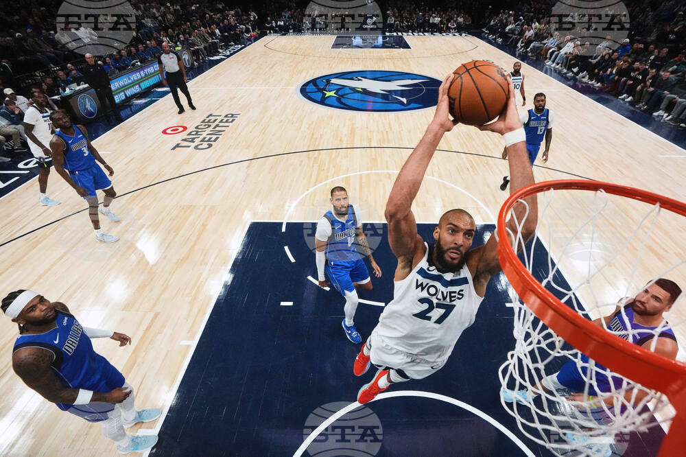 APTOPIX Mavericks Timberwolves Basketball