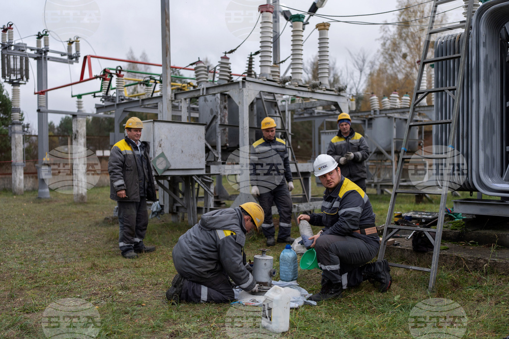 Russia Ukraine War Energy Workers Photo Essay