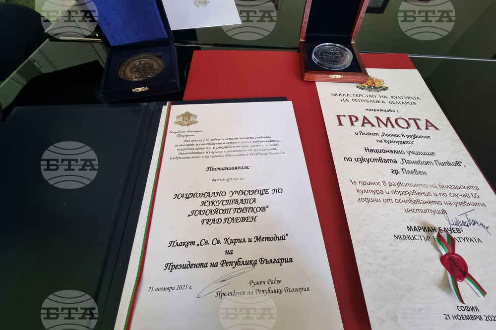 Плевен - Национално училище по изкуствата „Панайот Пипков" - годишнина