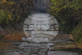 Дъждовен ден в столицата