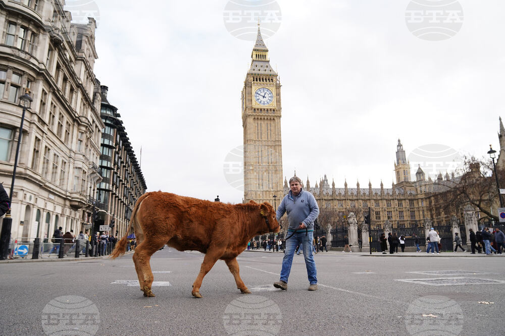Britain Farmers Protest