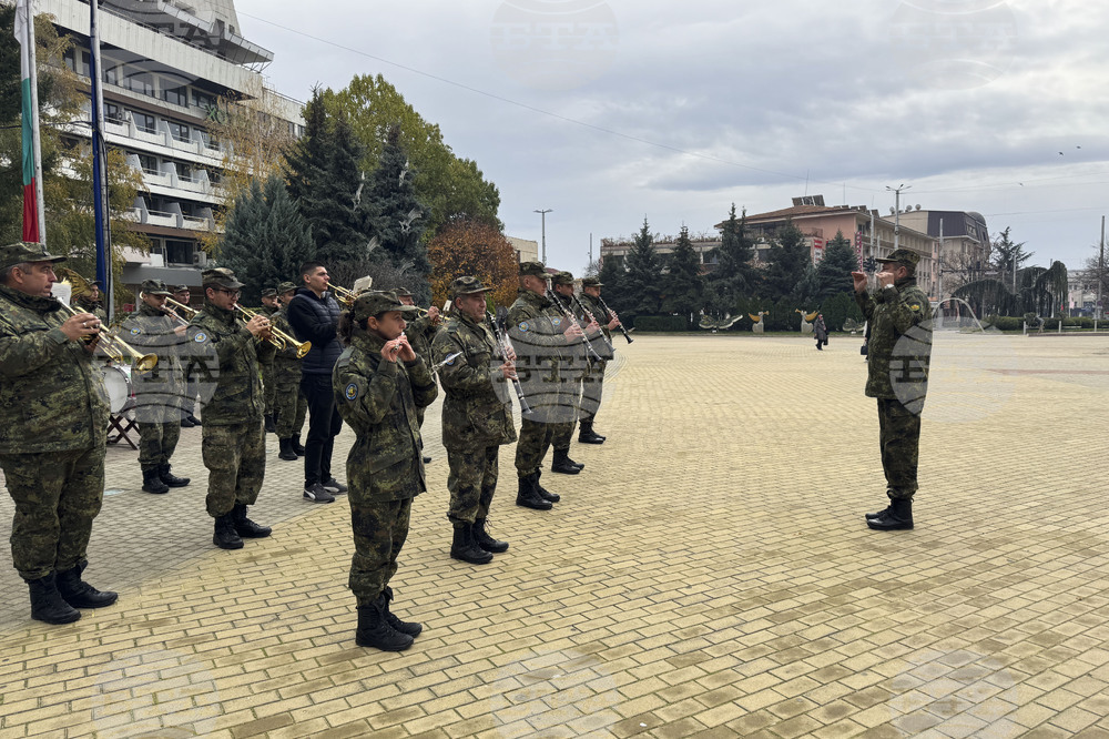 Казанлък - военен духов оркестър - концерт
