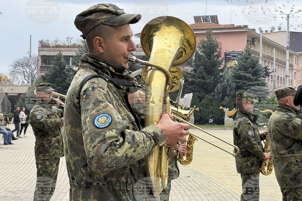 Казанлък - военен духов оркестър - концерт