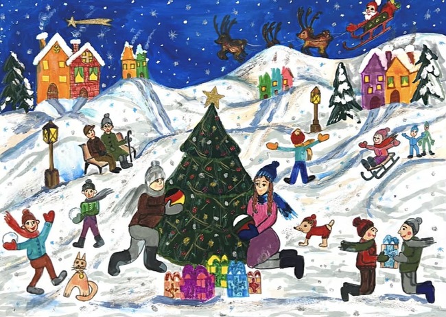 От Генералното консулство на България във Франкфурт на Майн обявиха резултатите от конкурса за детска рисунка „Две страни – една Коледа“