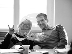 Репетиции на "Евридика" от Жан Ануи в театър „Българска армия“, снимка – театър  „Българска армия“/ Борис Урумов