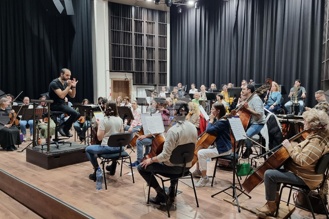 Враца - Симфониета - концерт - репетиция