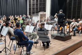 Враца - Симфониета - концерт - репетиция