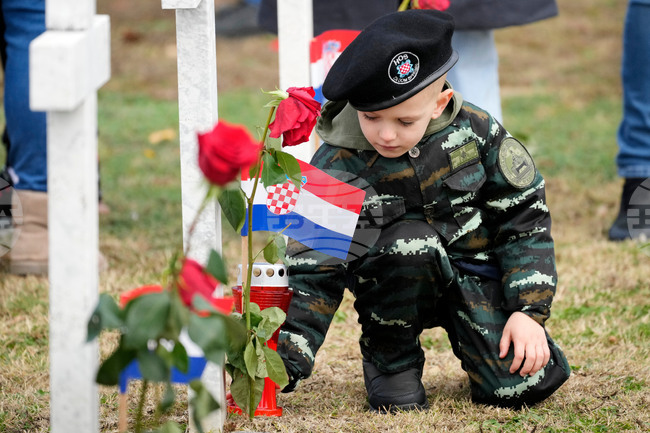 APTOPIX Croatia Anniversary