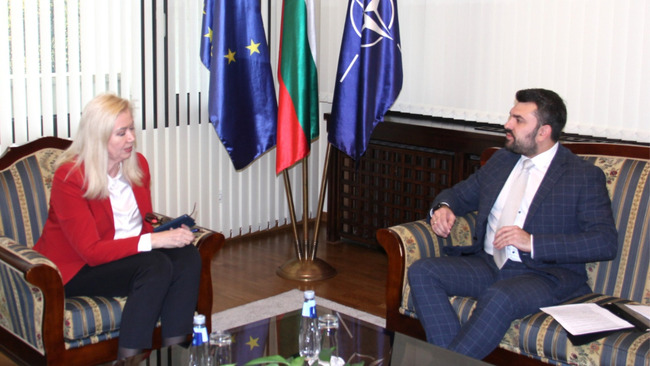 Bulgaria’s Foreign Minister Confers with Norway’s Ambassador to Bulgaria