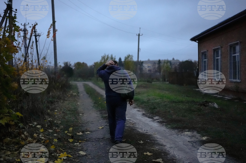 CORRECTION Russia Ukraine War Energy Workers Photo Essay