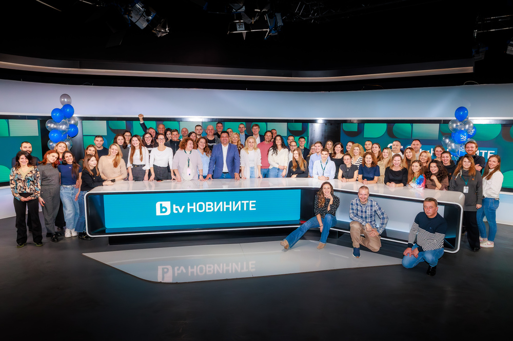 "Би Ти Ви Новините" отбелязват 25 години от излъчването на първата си емисия 