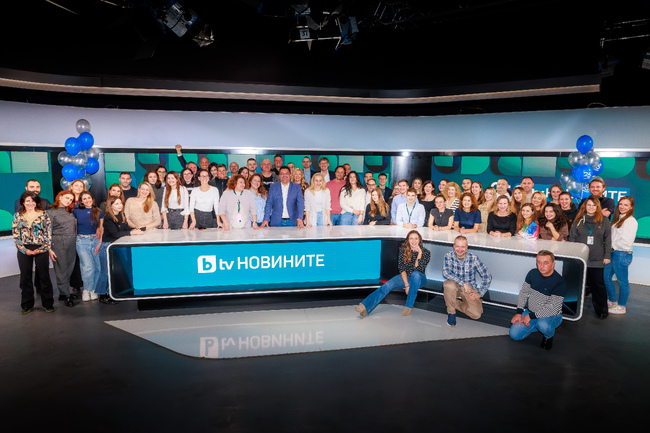 "Би Ти Ви Новините" отбелязват 25 години от излъчването на първата си емисия 