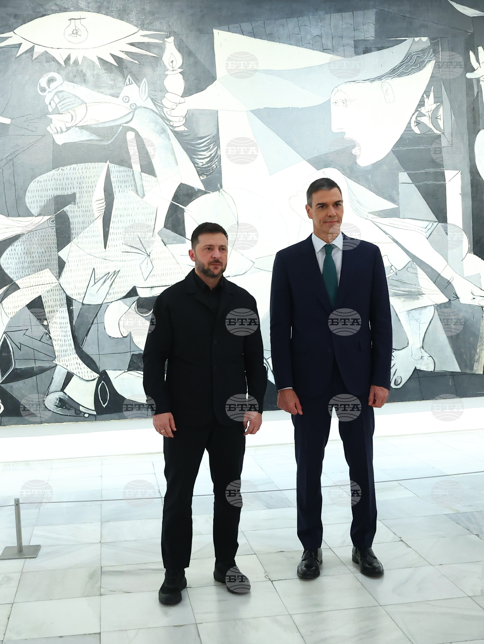 Spain Zelenskyy Guernica