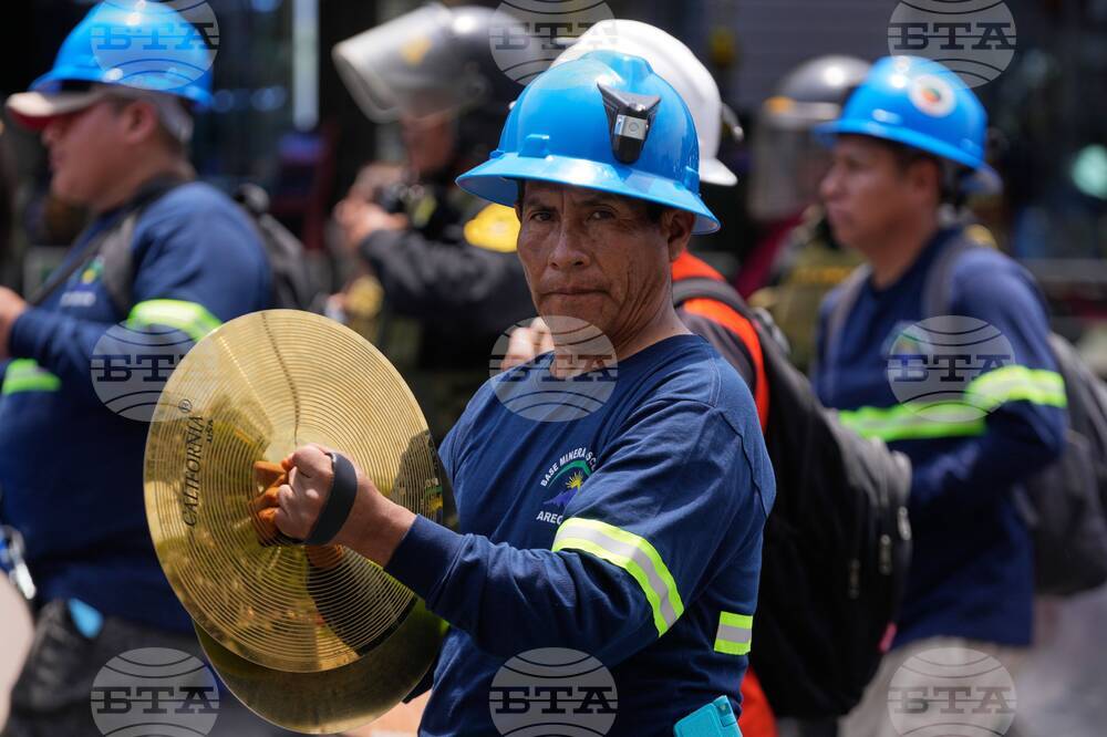 Peru Miners Protest