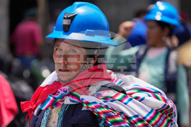 Peru Miners Protest