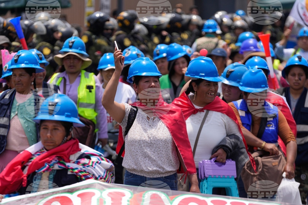 Peru Miners Protest