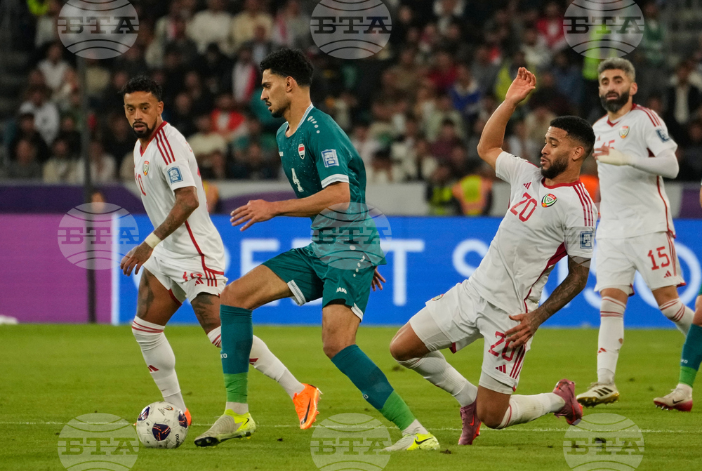 Iraq UAE WCup Soccer