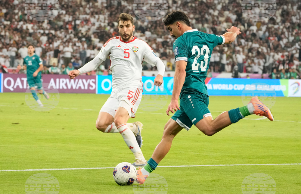 Iraq UAE WCup Soccer