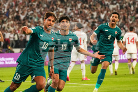 Iraq UAE WCup Soccer