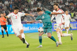 Iraq UAE WCup Soccer