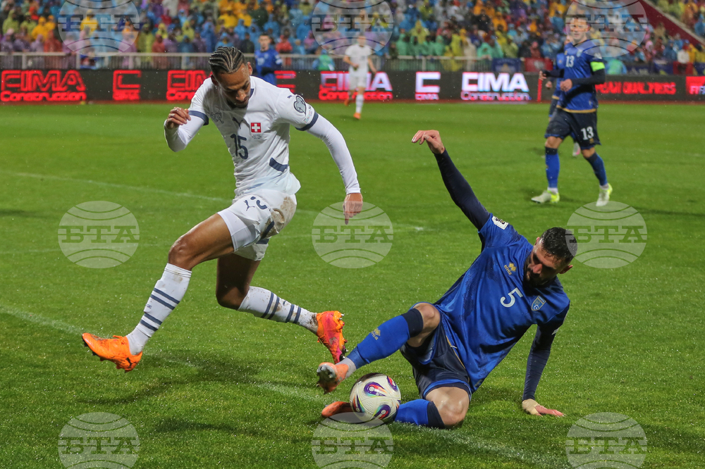 Kosovo Switzerland WCup Soccer