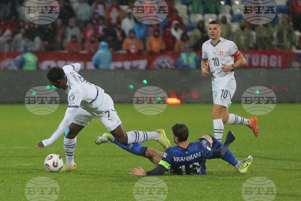 Kosovo Switzerland WCup Soccer