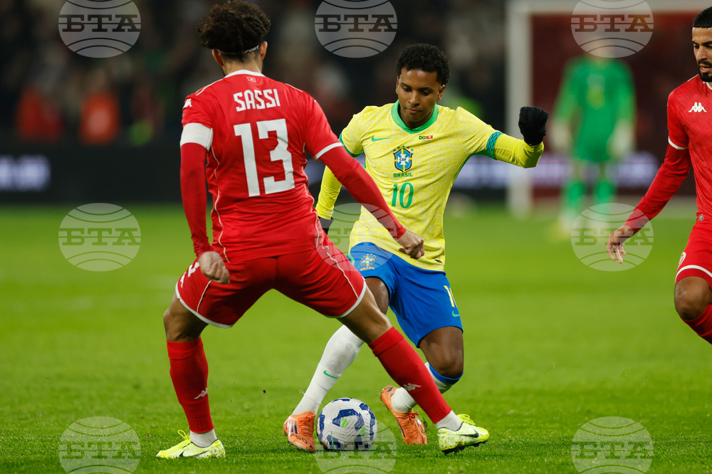 France Brazil Tunisia Soccer