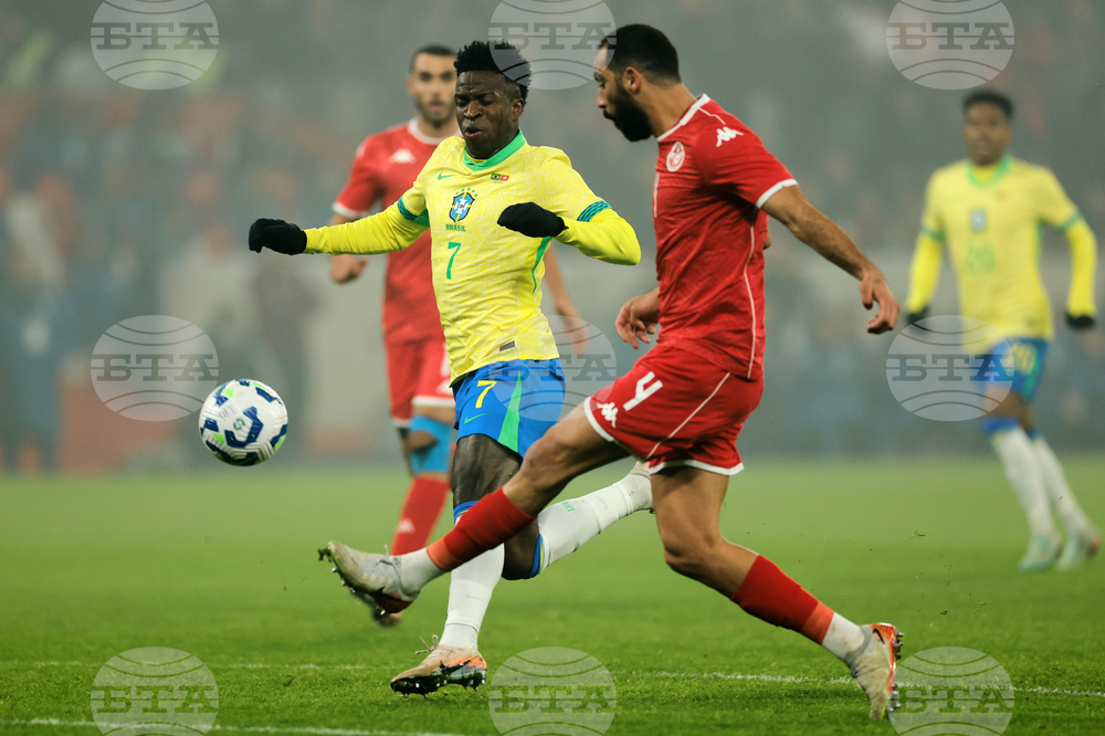 France Brazil Tunisia Soccer