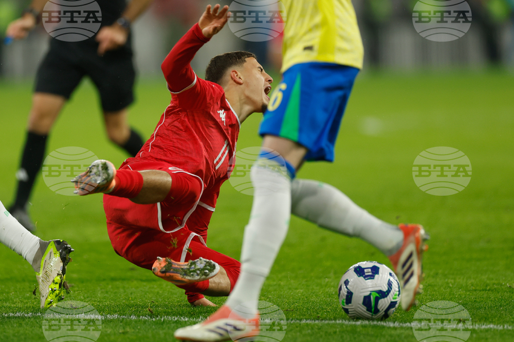 France Brazil Tunisia Soccer