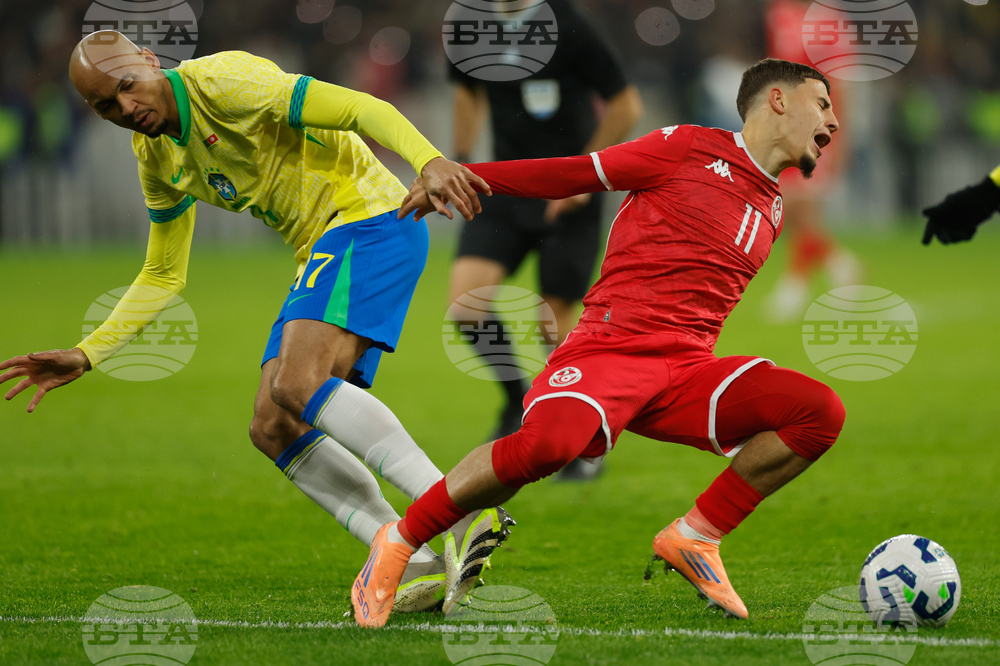 France Brazil Tunisia Soccer