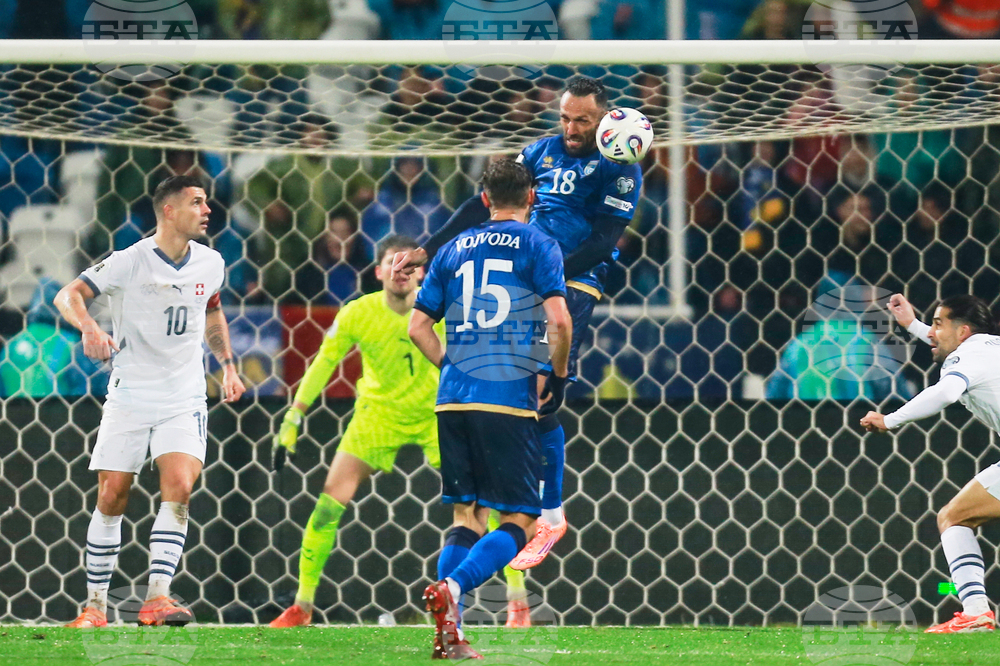 Kosovo Switzerland WCup Soccer