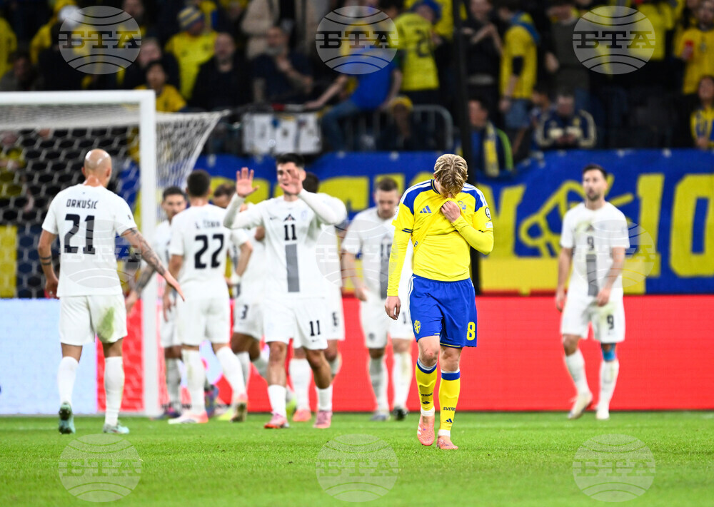 Sweden Slovenia WCup Soccer