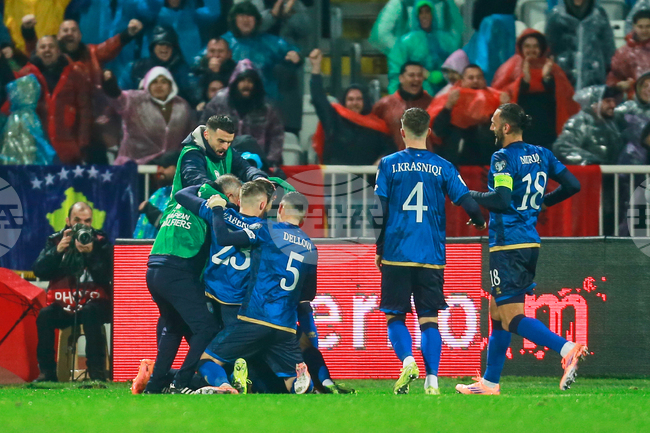 Косовските футболисти ще си поделят бонус от 1,5 милиона евро, ако стигнат до Световното първенство