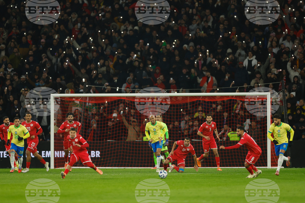 France Brazil Tunisia Soccer