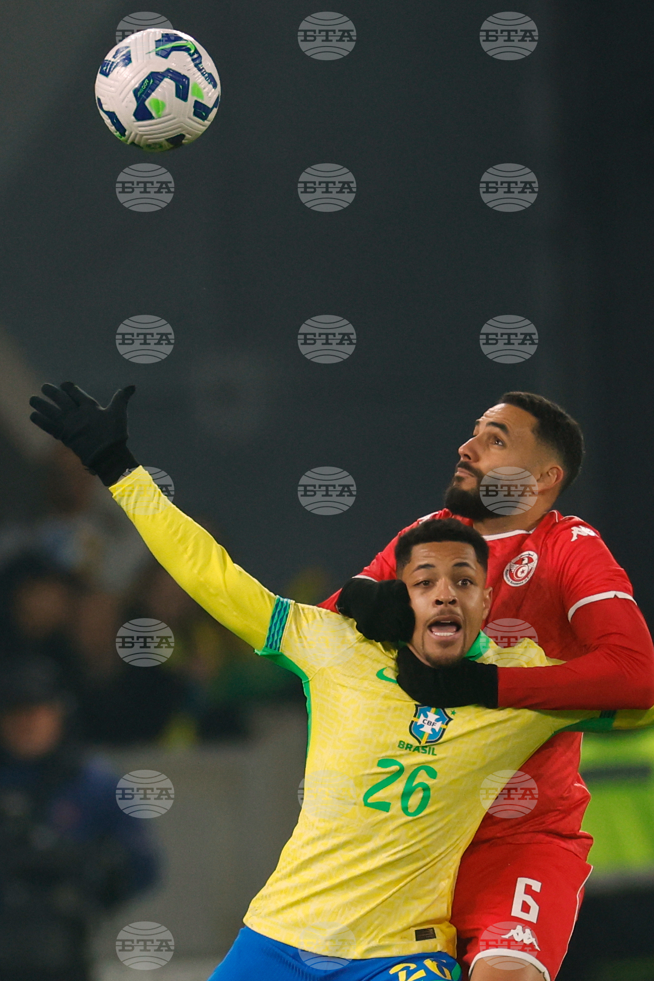 France Brazil Tunisia Soccer