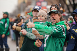 CFL Grey Cup Roughriders Parade Football