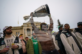 CFL Grey Cup Roughriders Parade Football