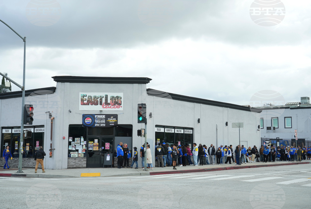 Pepsi x Rams Free Lunch Event at East Los Tacos with Puka Nacua